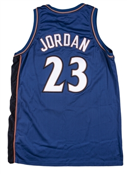 2002-03 Michael Jordan Game Used Washington Wizards Road Jersey (Sports Investors Authentication)